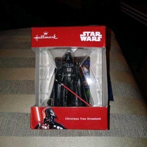 Hallmark Star Wars  Christmas Ornament BB-8 Darth Vadar Boba Fett Bundle New